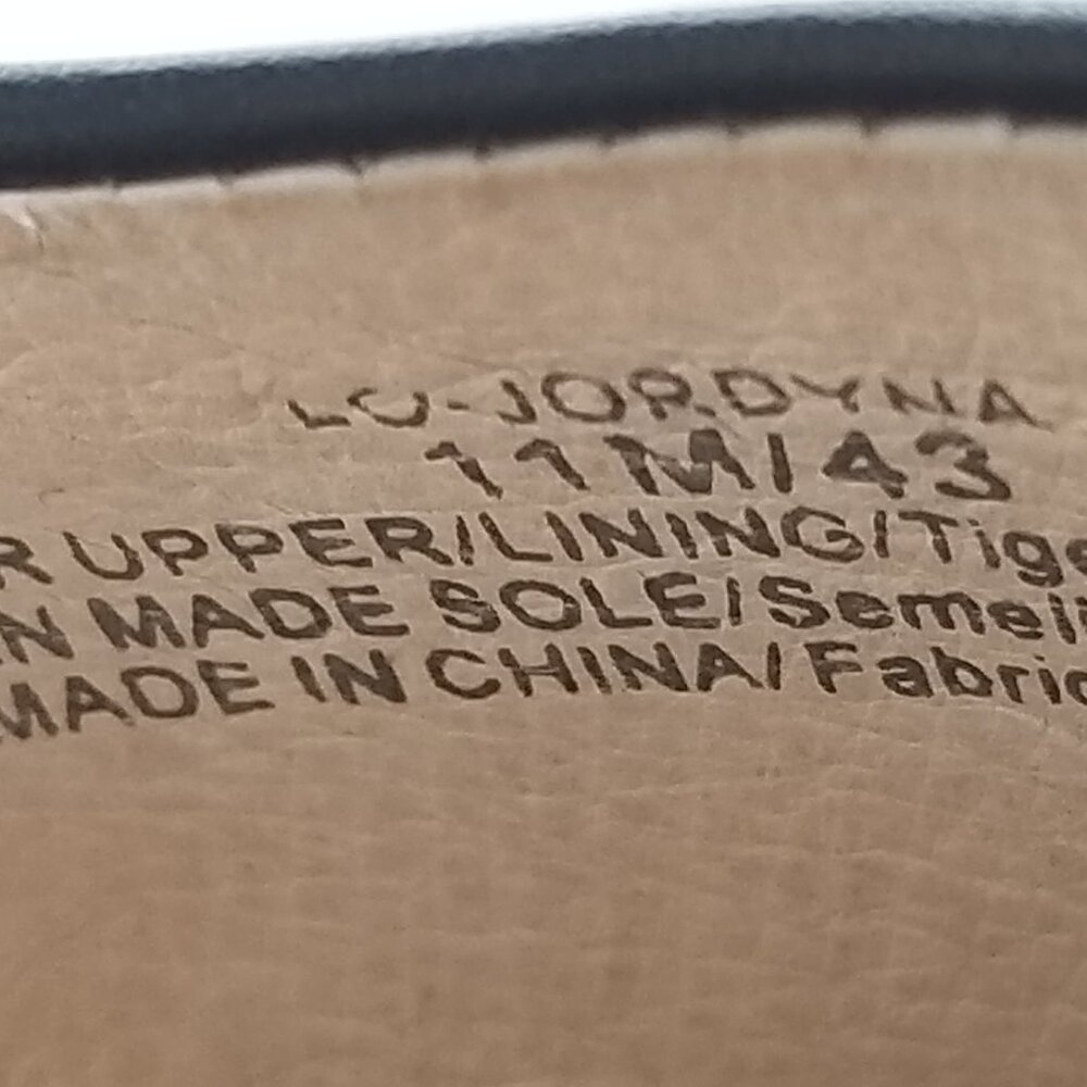 Louise et Cie Jordyna Pointed Toe Pump, Black Leather, Womens Size 11 M / 43 - Picture 12 of 12